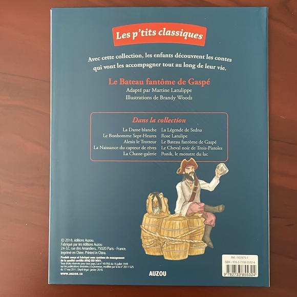 Le bateau fantôme de Gaspé - Quebec album d’enfants - signé par l'illustratrice - Picture 3 of 3